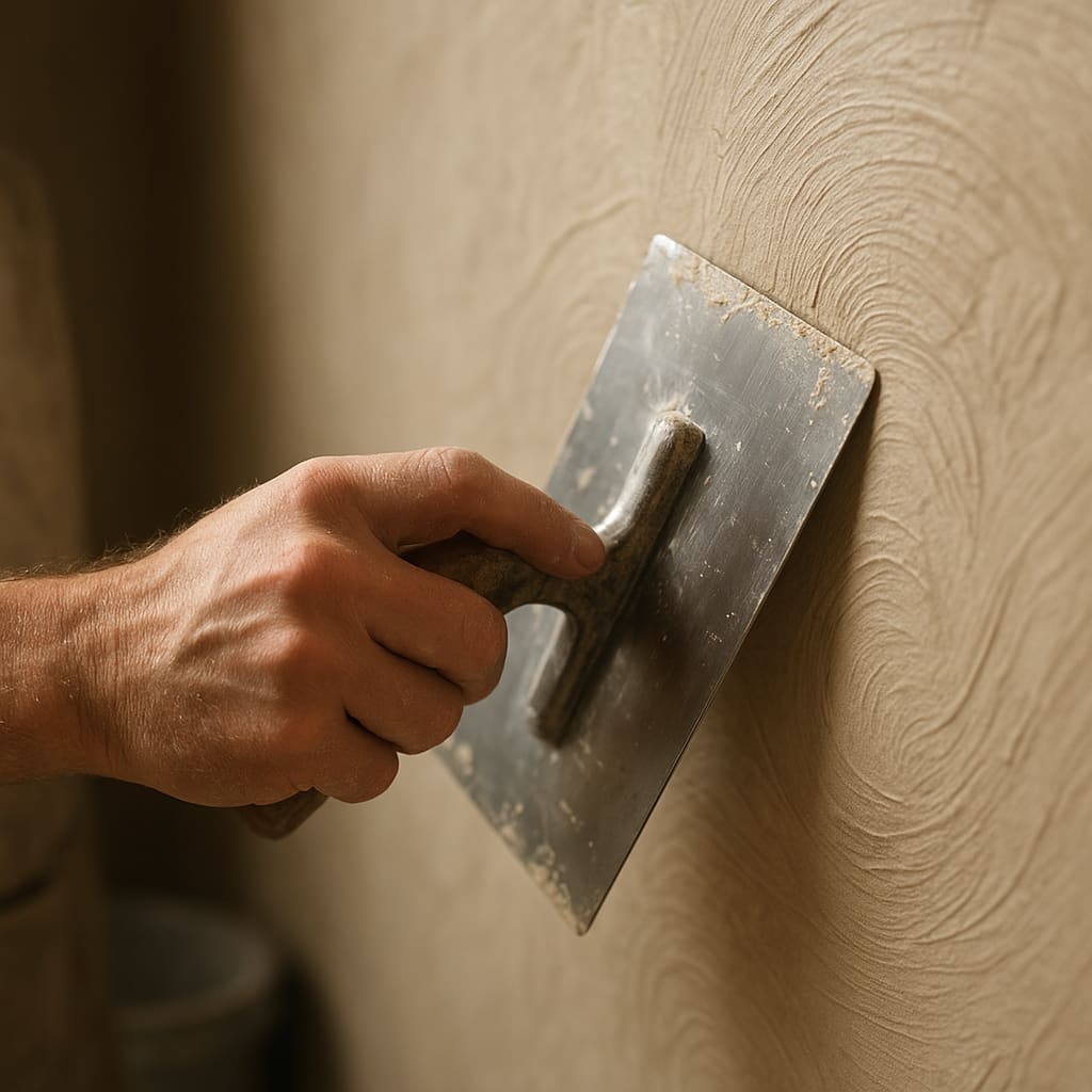 Acabado decorativo texturizado